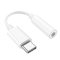 Аудіокабель HOCO LS35 Type-C to 3.5mm female, ABS, 0.08m, White (6931474790767)