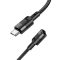 Кабель подовжувач HOCO U107 Type-C Male to Type-C Female USB2.0 extension cable(L=1.2m) Black (6931474789990)