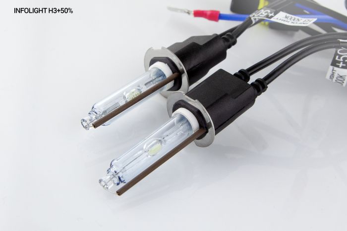 Комплект ксенона Infolight +50% H3 5000K
