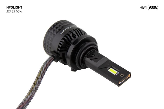 Комплект светодиодных ламп Infolight S2 9006 60W