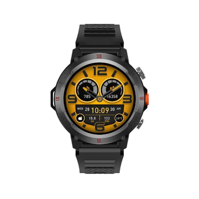 Смарт-годинник IWO X22 1.46". 330 mAh, IP68 Black (IWOX22SGR)