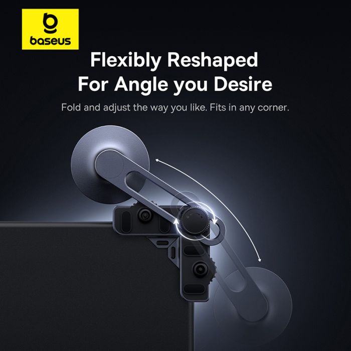 Автотримач для телефона Baseus MaxView Magnetic Car Mount for In-Vehicle Infotainment Screen Space Grey (C40180701813-00)