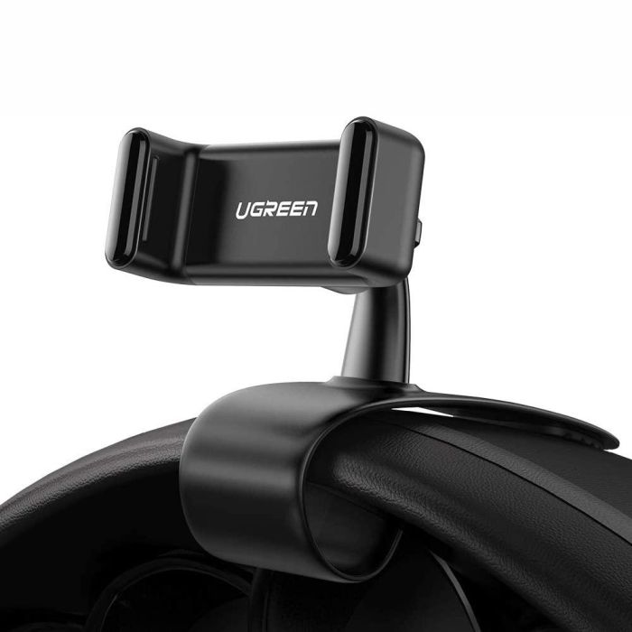 Автотримач для телефона UGREEN LP189 Dashboard Snap Clip Phone Holder Black (UGR-60796)