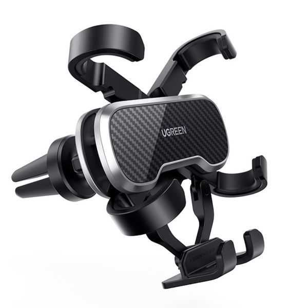 Автотримач для телефона UGREEN LP228 Gravity Drive Air Vent Car Mount Phone Holder Black (UGR-80539)