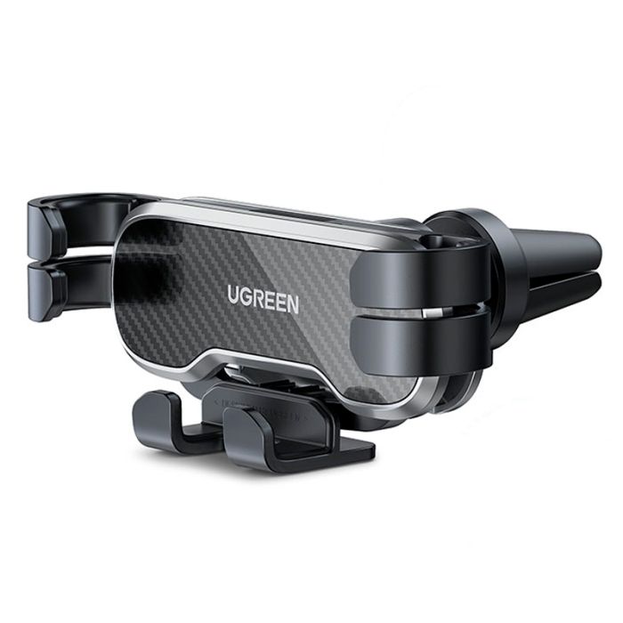 Автотримач для телефона UGREEN LP228 Gravity Drive Air Vent Car Mount Phone Holder Black (UGR-80539)