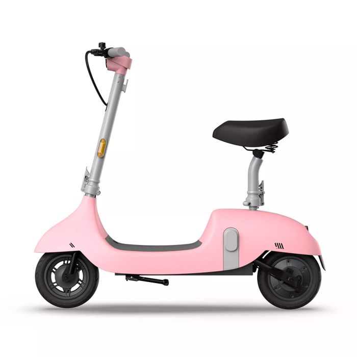 Електросамокат з сидінням OKAI Ceetle PRO EA10C Pink 10', 350(900)W, 25Km/h, 10.4Ah, 55Km, 20%, NFC, App.29kg (EA10C-P)
