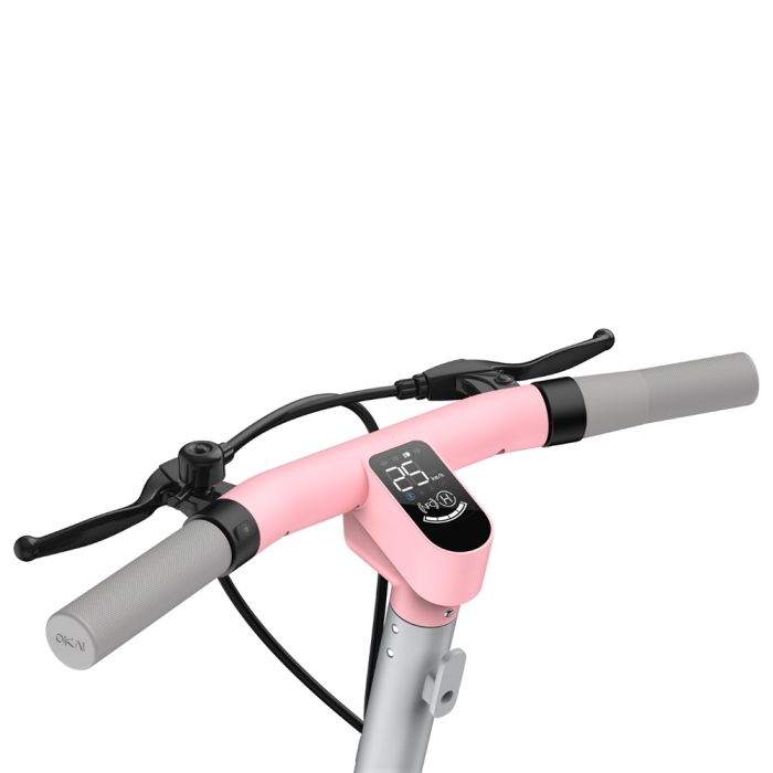 Електросамокат з сидінням OKAI Ceetle PRO EA10C Pink 10', 350(900)W, 25Km/h, 10.4Ah, 55Km, 20%, NFC, App.29kg (EA10C-P)
