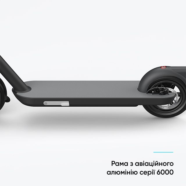 Електросамокат OKAI ES10-NEON Lite Black 9", 300(600)W, 7.8Ah, 30km, 25km\h, 20%, NFC, App,15kg (ES10-B)