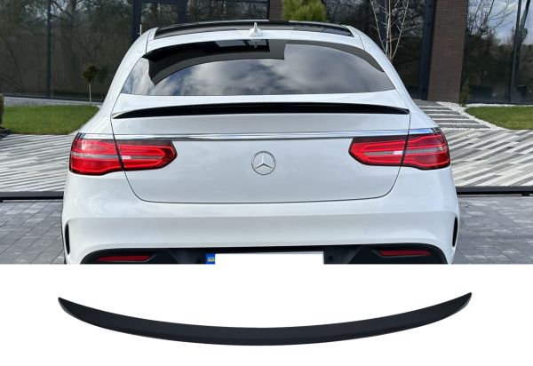 Спойлер Черный глянец на Mercedes-Benz GLE-Class Coupe C292 2015-2019 года