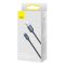 Кабель Baseus Crystal Shine Series Fast Charging Data Cable USB to Type-C 100W 1.2m Black (CAJY000401)