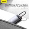 USB-хаб Baseus Metal Gleam Series 4-in-1 Multifunctional Type-C HUB Docking Station Gray（Type-C to USB3.0*4） (WKWG070013)