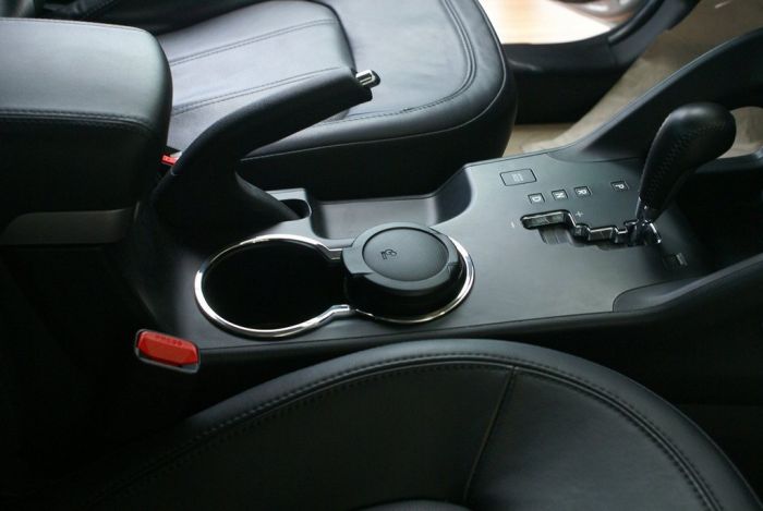 Кольца на подстаканник (нержавейка) для Hyundai IX-35 2010-2015 гг