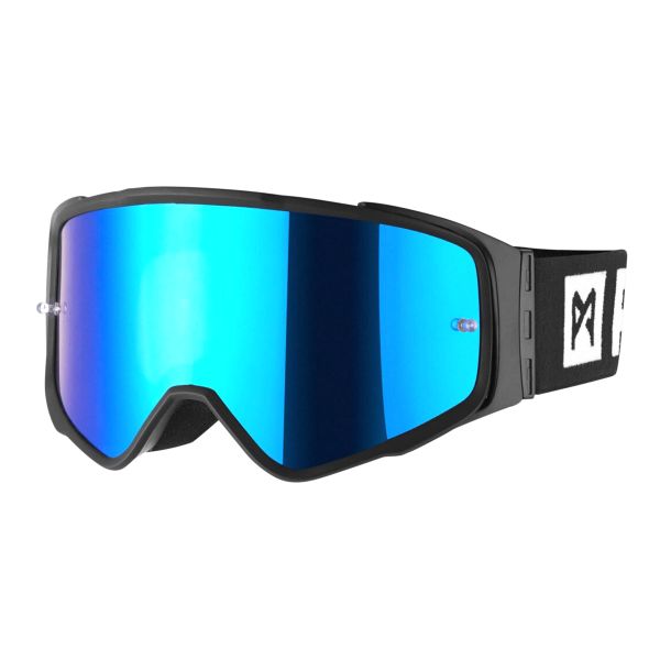 Маска для ретро шолома PandoMoto Blue