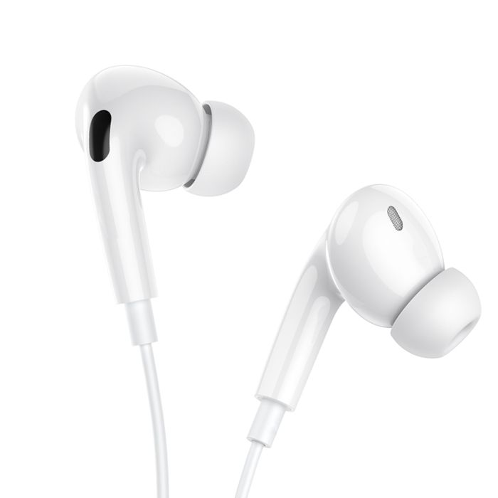 Навушники дротові BOROFONE BM100 Pro (3.5mm) White (6941991121760)