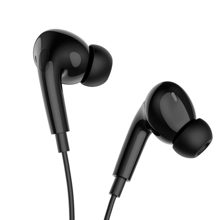 Навушники дротові BOROFONE BM100 Pro (3.5mm) Black (6941991121753)