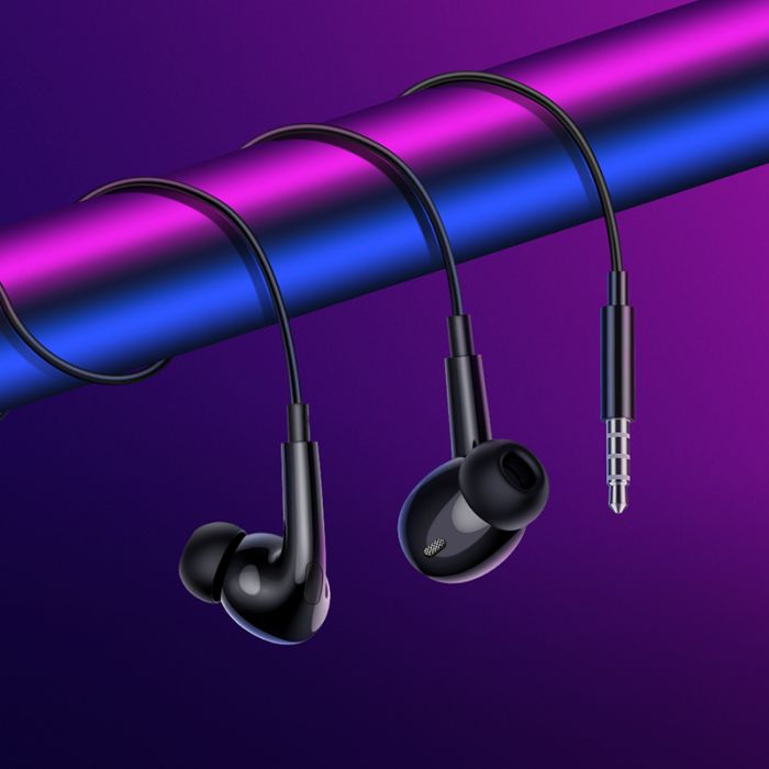 Навушники дротові BOROFONE BM100 Pro (3.5mm) Black (6941991121753)