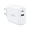 Мережевий зарядний пристрій UGREEN CD170 38W USB-C Wall Charger EU (White) (UGR-60468) (UGR-60468)