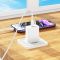 Мережевий зарядний пристрій з кабелем BOROFONE BA21A Pro Long journey single port PD20W charger set(C to iP) White (6941991111419)