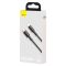 Кабель Baseus High Density Braided Fast Charging Data Cable Type-C to iP PD 20W 1m Black (CATLGD-01)