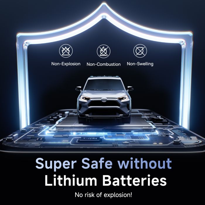 Автомобільний пуско-зарядний пристрій Baseus PrimeTrip VJ1 Supercapacitor Car Jump Starter 1200A Cosmic Black (C00269000121-00)