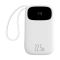 Зовнішній акумулятор Baseus EnerFill FC31 Digital Display Power Bank with 2 Built-in Cables 20000mAh 22.5W Moon White (P10082107213-00)