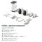 IP-камера відеоспостереження Baseus Security N1 Outdoor Camera 2K White (S0ST002130)