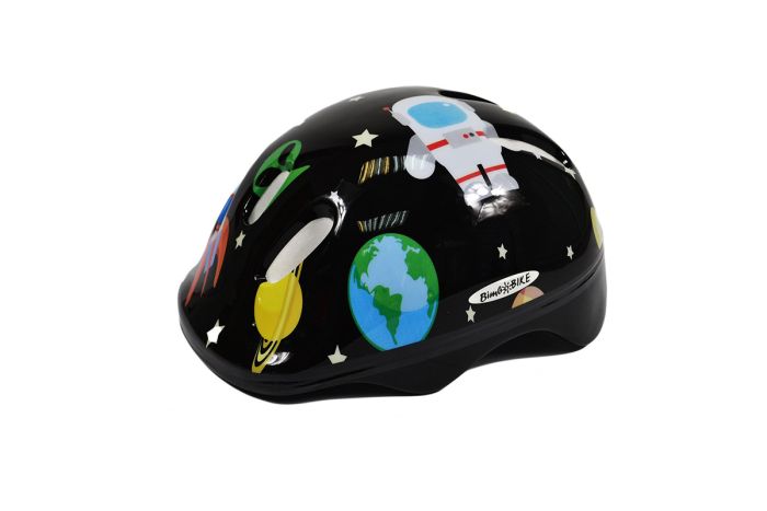 Шолом дитячий велосипедний M космос "BIMBO BIKE" (90855/3-IS)