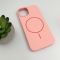 Чохол для смартфона Cosmic Silicone Case Magnetic for Apple iPhone 13 52,Shiny Pink (SilMag13-52)