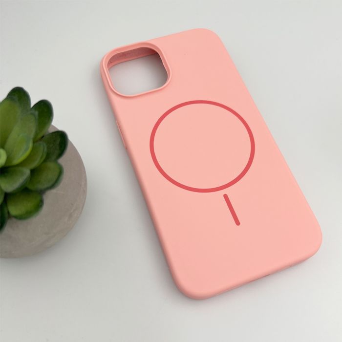Чохол для смартфона Cosmic Silicone Case Magnetic for Apple iPhone 13 12,Pink (SilMag13-12)