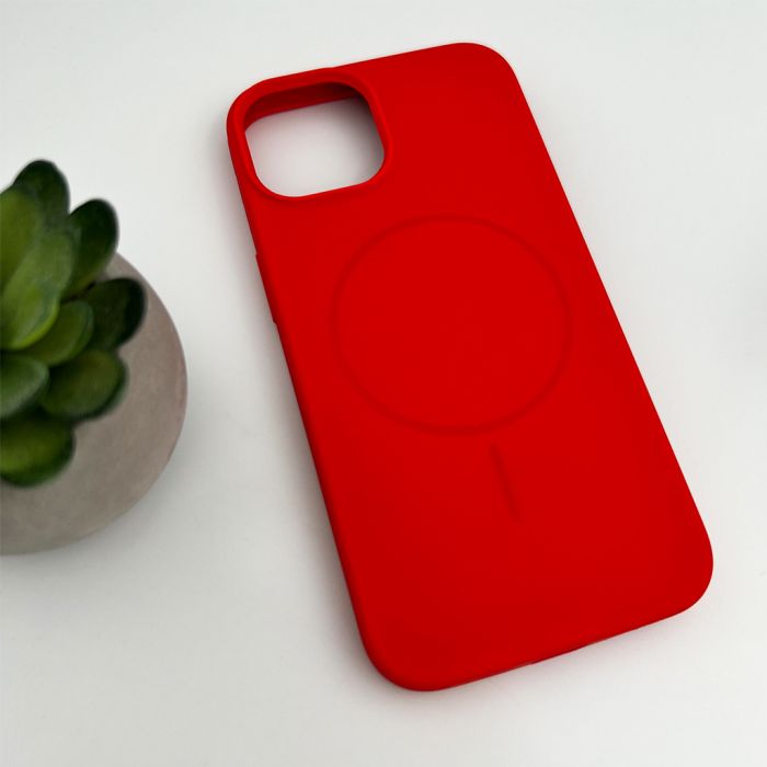 Чохол для смартфона Cosmic Silicone Case Magnetic for Apple iPhone 14 14,Red (SilMag14-14)