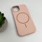 Чохол для смартфона Cosmic Silicone Case Magnetic for Apple iPhone 14 19,Pink Sand (SilMag14-19)