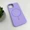Чохол для смартфона Cosmic Silicone Case Magnetic for Apple iPhone 14 47,Elegant Purple (SilMag14-47)