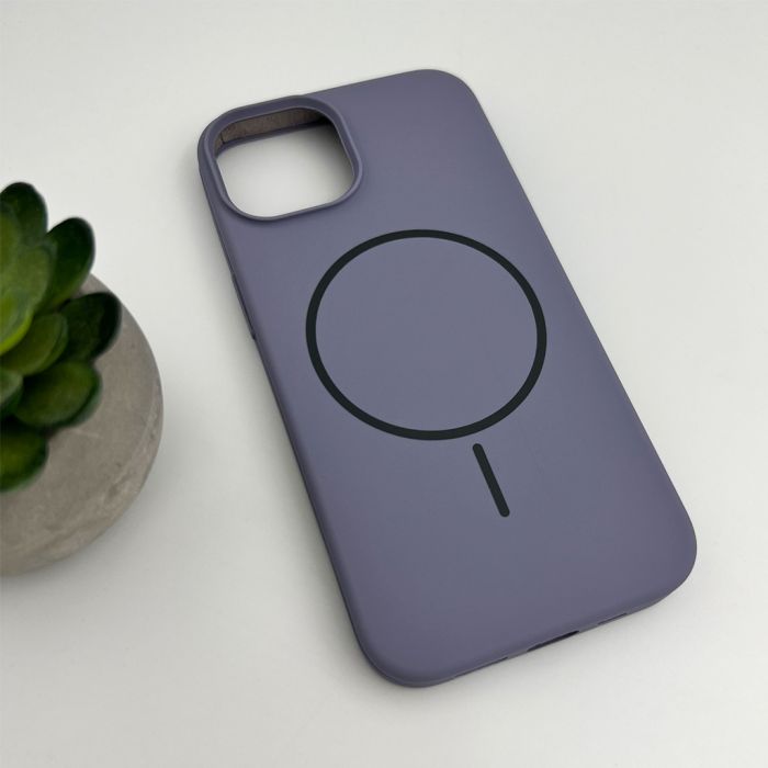 Чохол для смартфона Cosmic Silicone Case Magnetic for Apple iPhone 14 50,Lavender Grey (SilMag14-50)