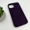 Чохол для смартфона Cosmic Silicone Case Magnetic for Apple iPhone 14 30,Dark Purple (SilMag14-30)