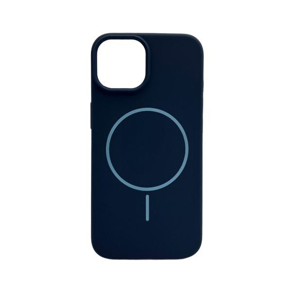 Чохол для смартфона Cosmic Silicone Case Magnetic for Apple iPhone 14 8,Dark Blue (SilMag14-8)