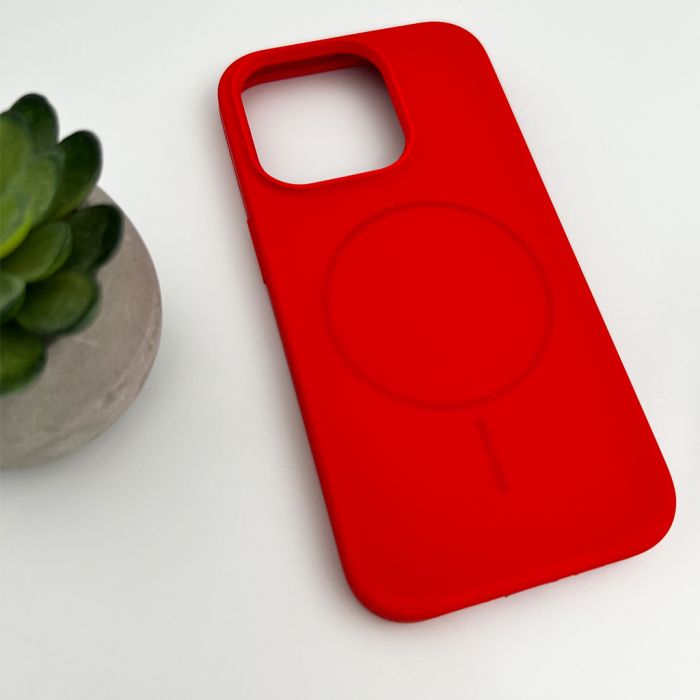 Чохол для смартфона Cosmic Silicone Case Magnetic for Apple iPhone 14 Pro 14,Red (SilMag14P-14)