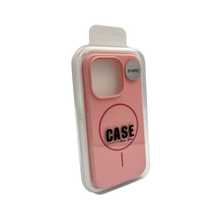 Чохол для смартфона Cosmic Silicone Case Magnetic for Apple iPhone 14 Pro 12,Pink (SilMag14P-12)