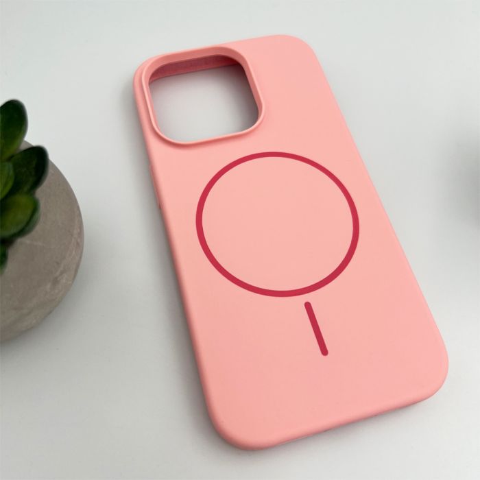Чохол для смартфона Cosmic Silicone Case Magnetic for Apple iPhone 14 Pro 12,Pink (SilMag14P-12)