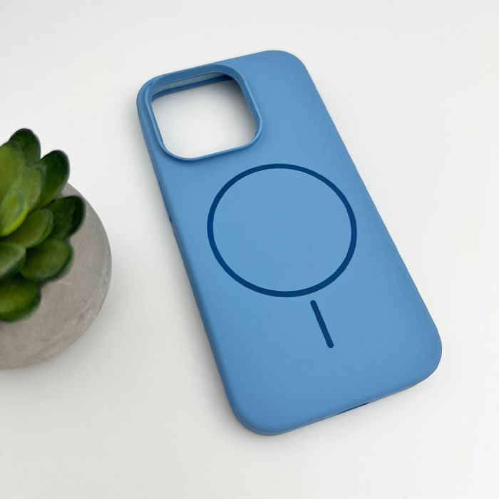 Чохол для смартфона Cosmic Silicone Case Magnetic for Apple iPhone 14 Pro 24,Azure (SilMag14P-24)