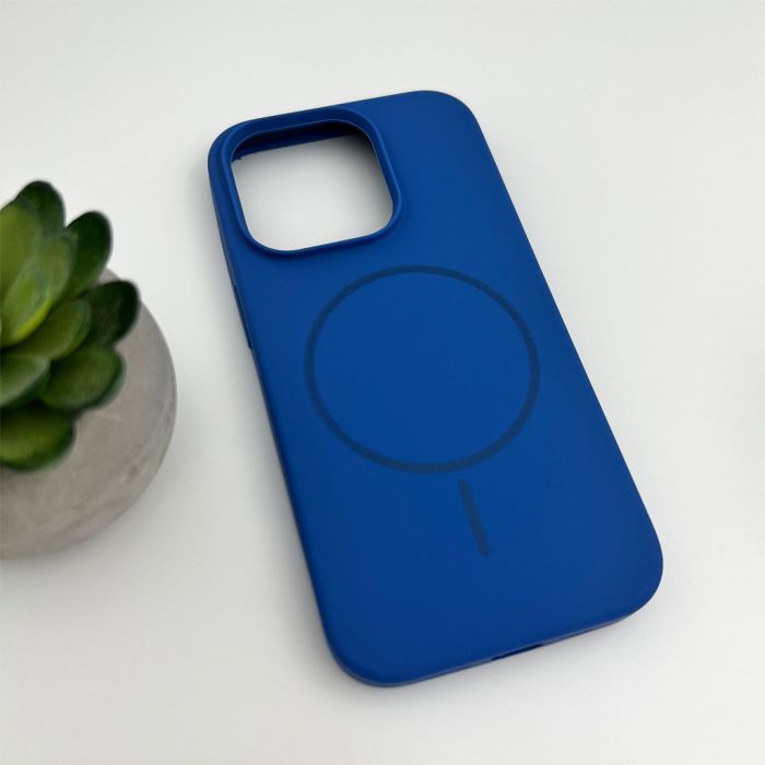 Чохол для смартфона Cosmic Silicone Case Magnetic for Apple iPhone 14 Pro Max 74,Porcelain Blue (SilMag14PM-74)