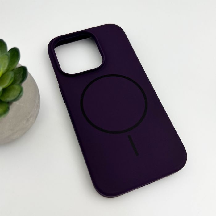 Чохол для смартфона Cosmic Silicone Case Magnetic for Apple iPhone 14 Pro Max 30,Dark Purple (SilMag14PM-30)