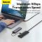 USB-хаб Baseus Lite Series 4-Port Type-C HUB Adapter (Type-C to USB 3.0*4 ) 1m Black (WKQX030401)