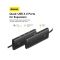 USB-хаб Baseus Lite Series 4-Port Type-C HUB Adapter (Type-C to USB 3.0*4 ) 1m Black (WKQX030401)