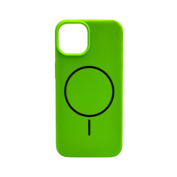 Чохол для смартфона Cosmic Silicone Case Magnetic for Apple iPhone 15 53,Shiny Green (SilMag15-53)