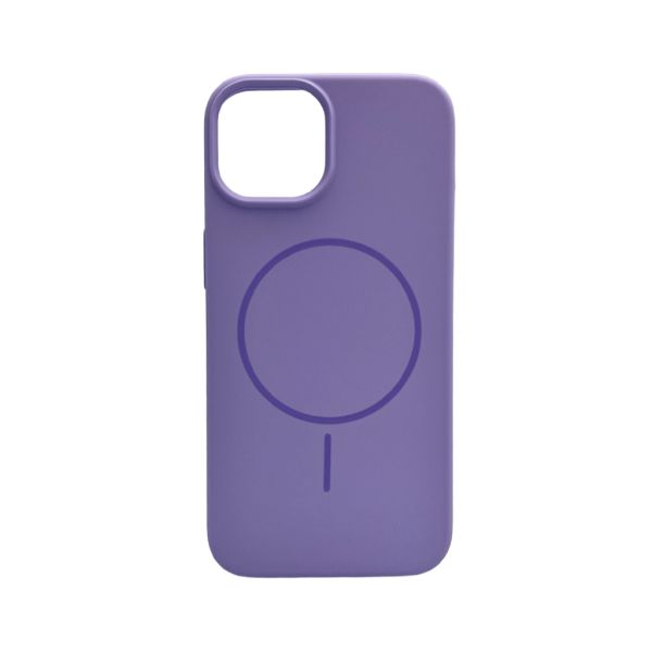 Чохол для смартфона Cosmic Silicone Case Magnetic for Apple iPhone 15 47,Elegant Purple (SilMag15-47)