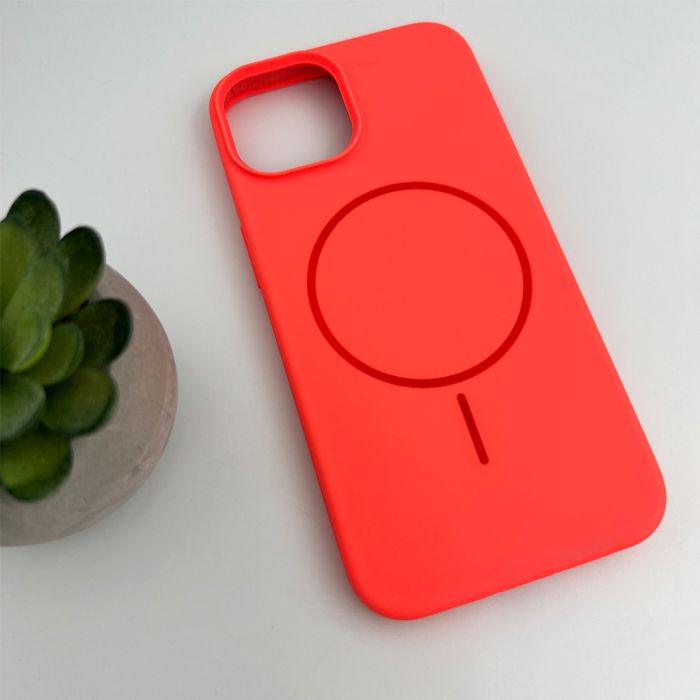 Чохол для смартфона Cosmic Silicone Case Magnetic for Apple iPhone 15 29,Peach (SilMag15-29)