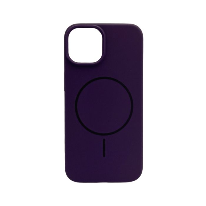 Чохол для смартфона Cosmic Silicone Case Magnetic for Apple iPhone 15 30,Dark Purple (SilMag15-30)