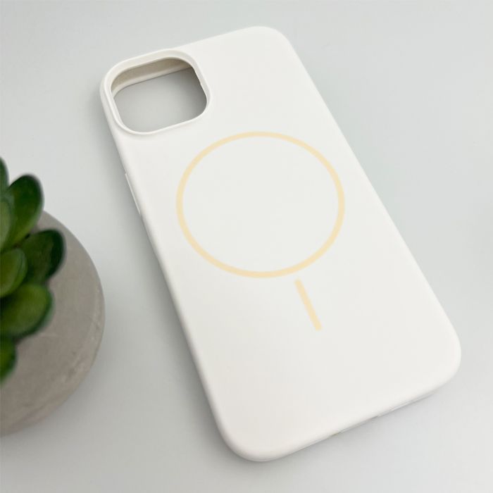 Чохол для смартфона Cosmic Silicone Case Magnetic for Apple iPhone 15 9,White (SilMag15-9)