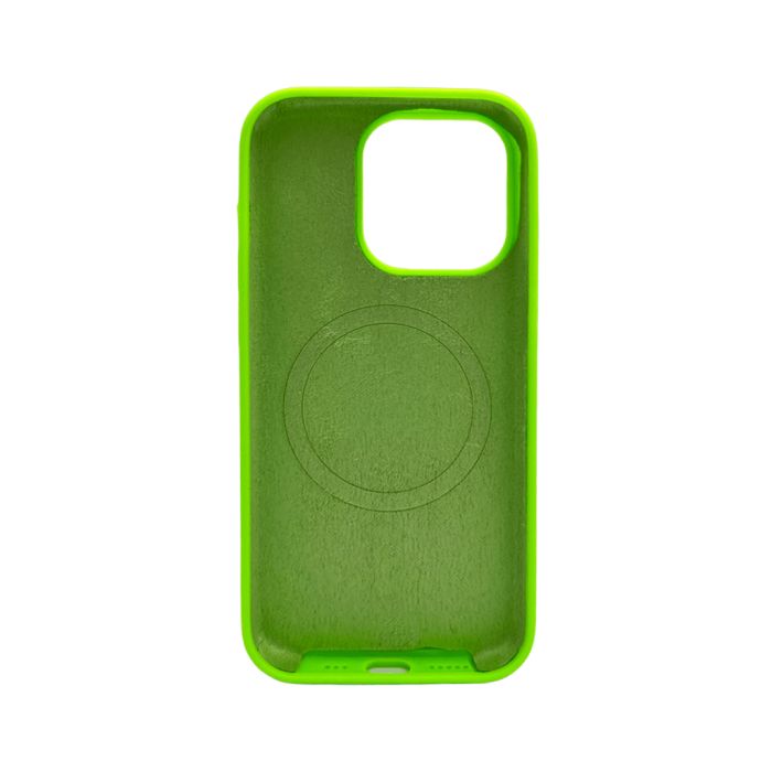 Чохол для смартфона Cosmic Silicone Case Magnetic for Apple iPhone 15 Pro 53,Shiny Green (SilMag15P-53)