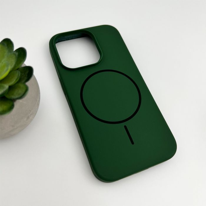 Чохол для смартфона Cosmic Silicone Case Magnetic for Apple iPhone 15 Pro 54,Atrovirens (SilMag15P-54)